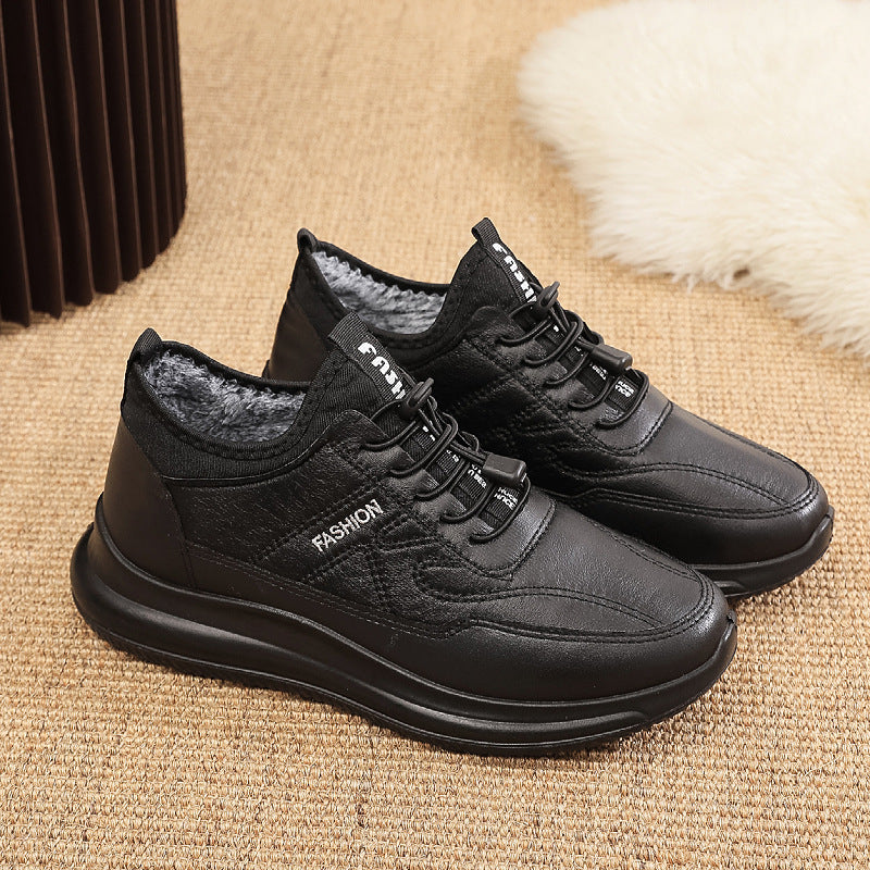 Damen Sportliche Sneakers mit kuscheligem Innenfutter und rutschfester Sohle Echo Archiv