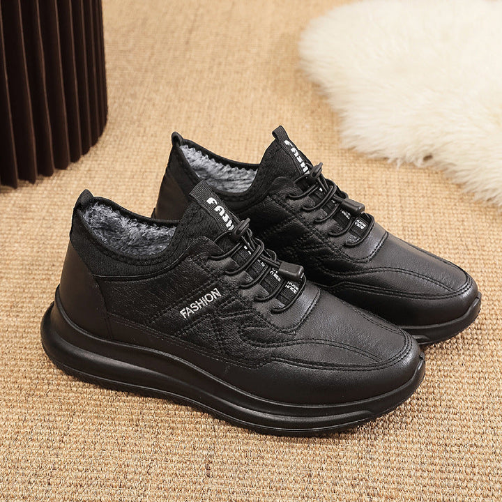 Damen Sportliche Sneakers mit kuscheligem Innenfutter und rutschfester Sohle Echo Archiv