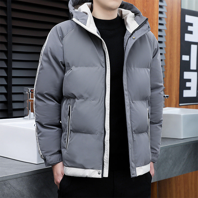 Damen Stylische Winterjacke mit Kapuze und Steppdesign Echo Archiv