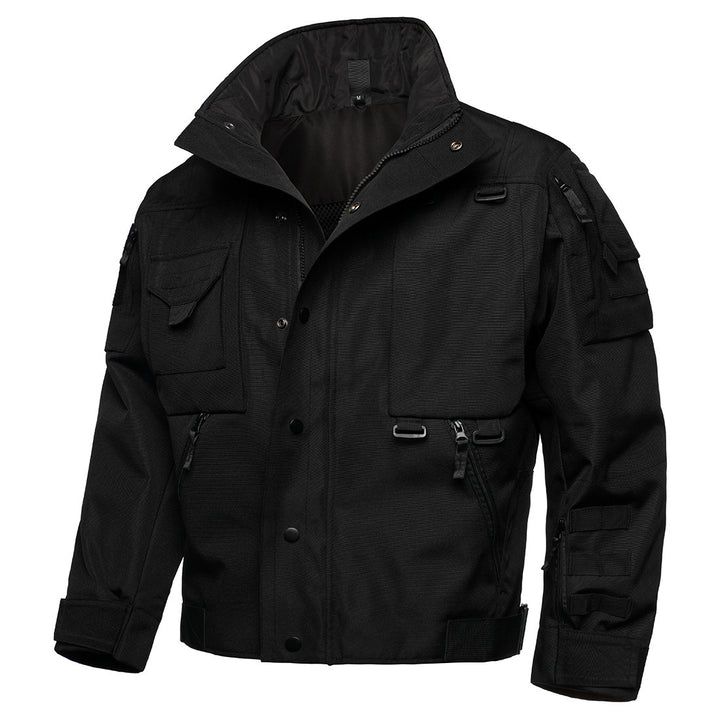 Herren Tactical Field Jacke mit Multi‑Taschen, verstellbaren Bündchen und wasserabweisender Ripstop‑Qualität Echo Archiv