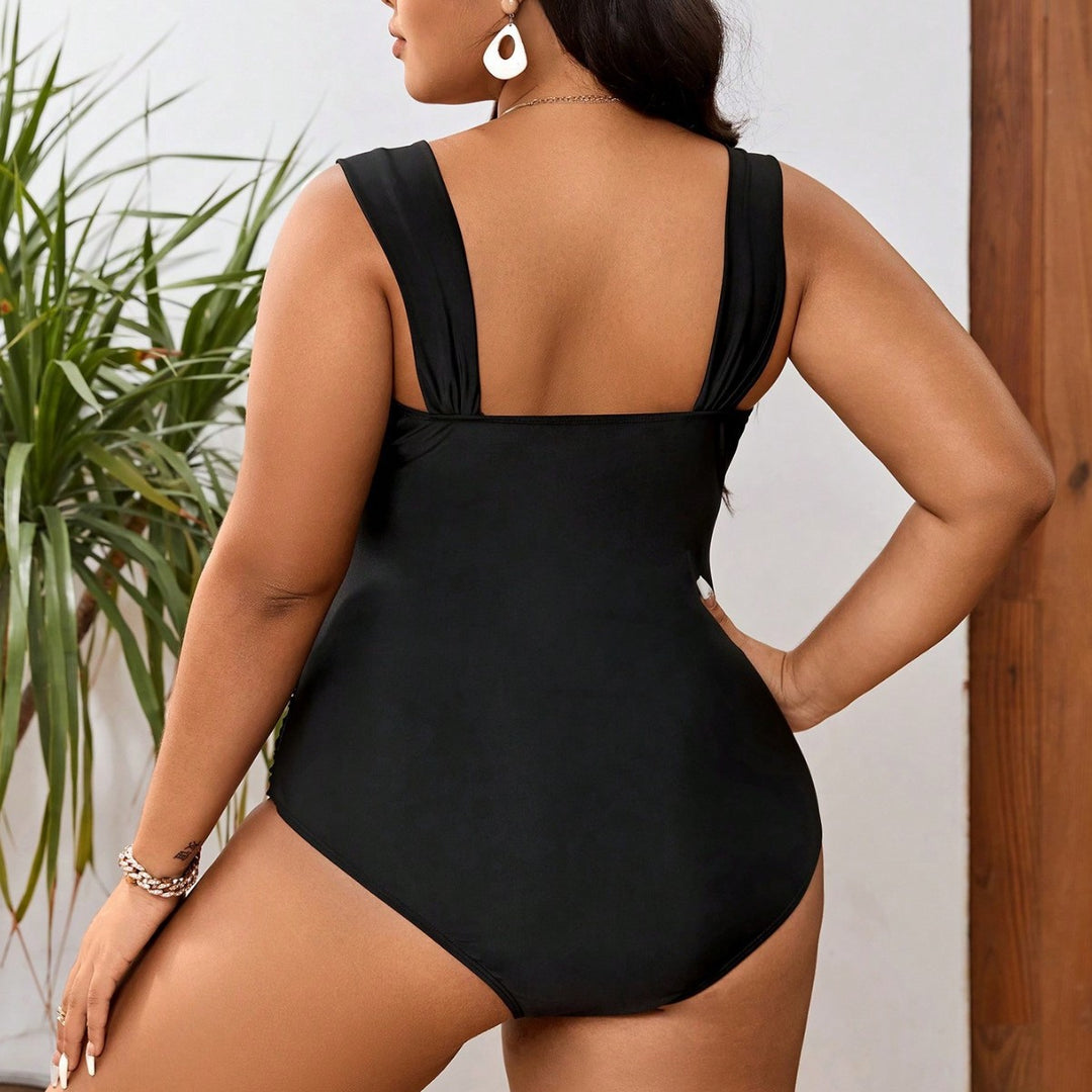 Damen Tankini-Set mit verstellbaren Trägern und Raffung Echo Archiv