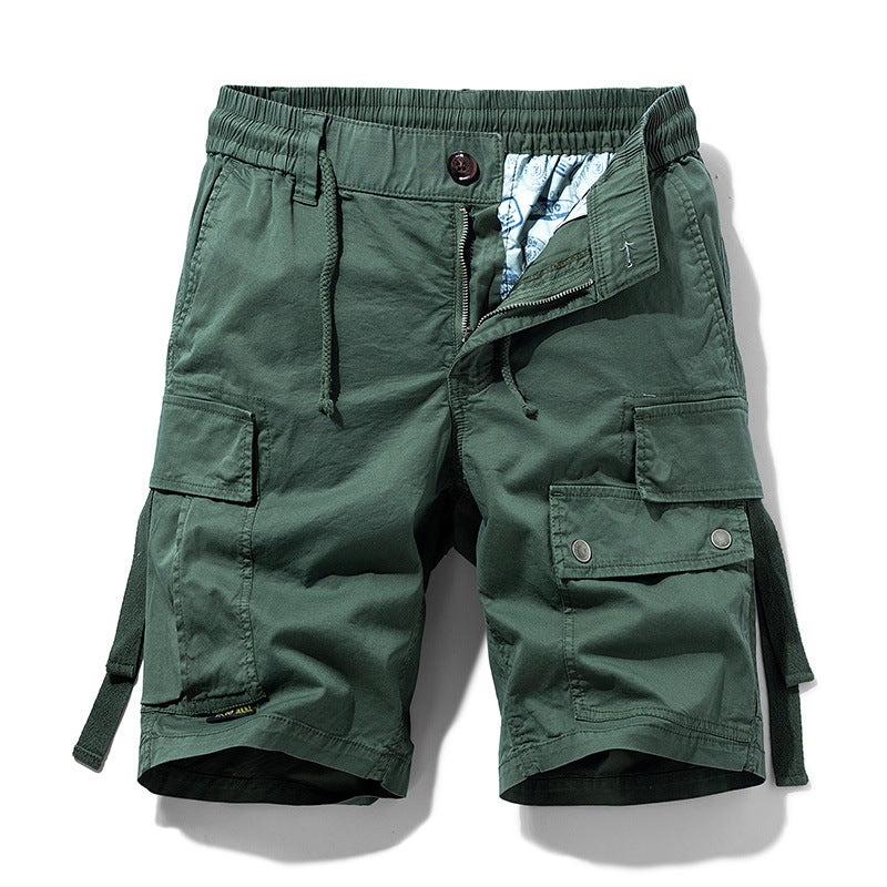 Herren Cargoshorts mit elastischem Bund und multifunktionalen Seitentaschen Echoarchiv