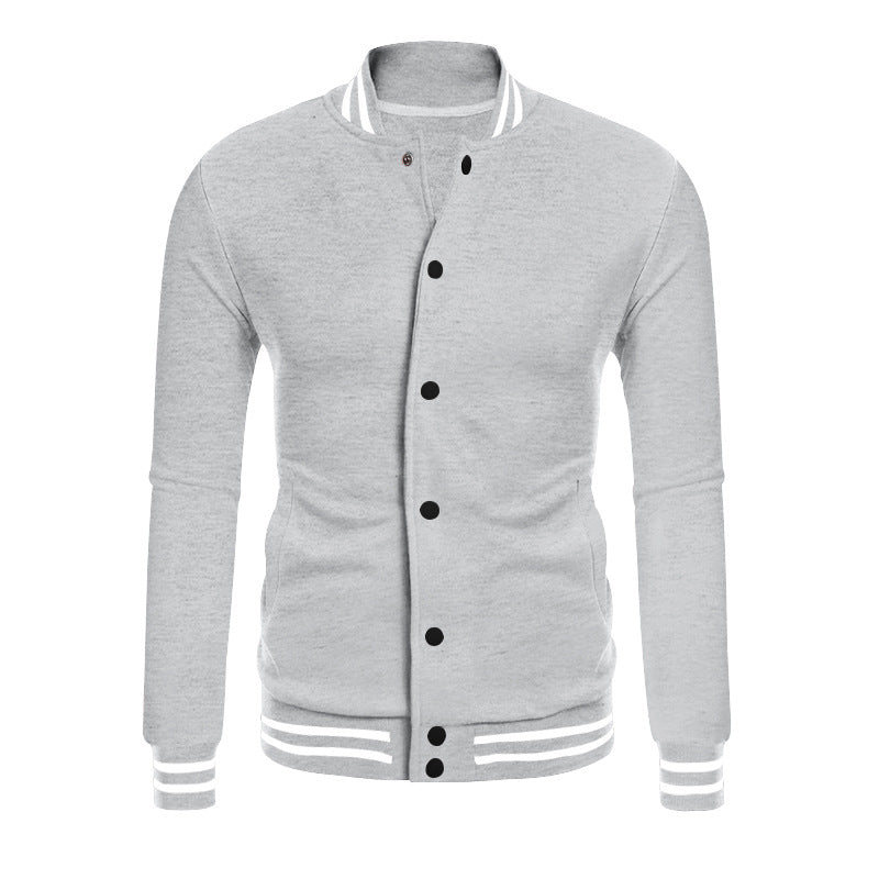 Herren Sport-Jacke im College-Stil mit praktischen Taschen und modernem Schnitt Echoarchiv