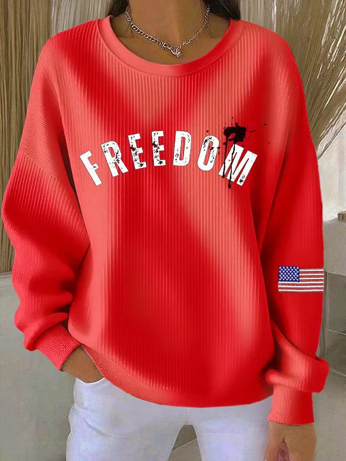 Damen Bequemer Oversized Sweater Echoarchiv