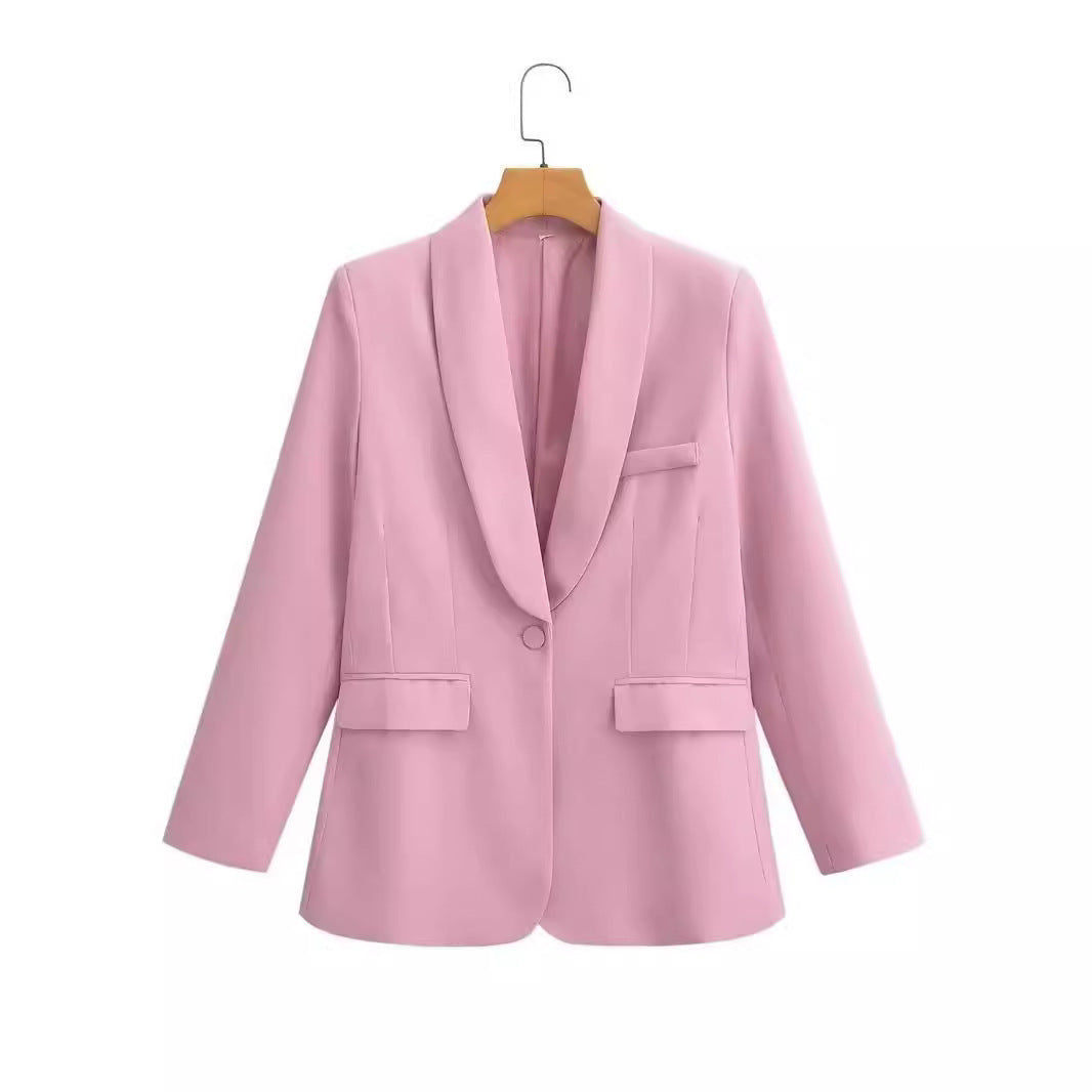 Damen Tailored Hosenanzug mit Oversized-Blazer und taillierter Weste Echo Archiv