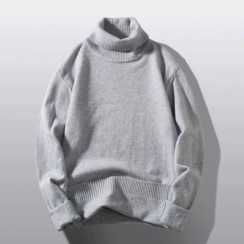 Herren bequemer Rollkragenpullover Echoarchiv