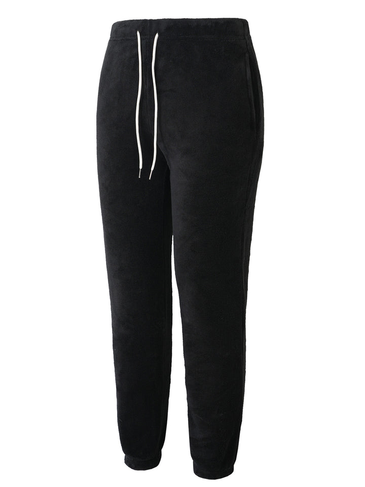 Herren Kuschelige Fleece Jogginghose Echoarchiv