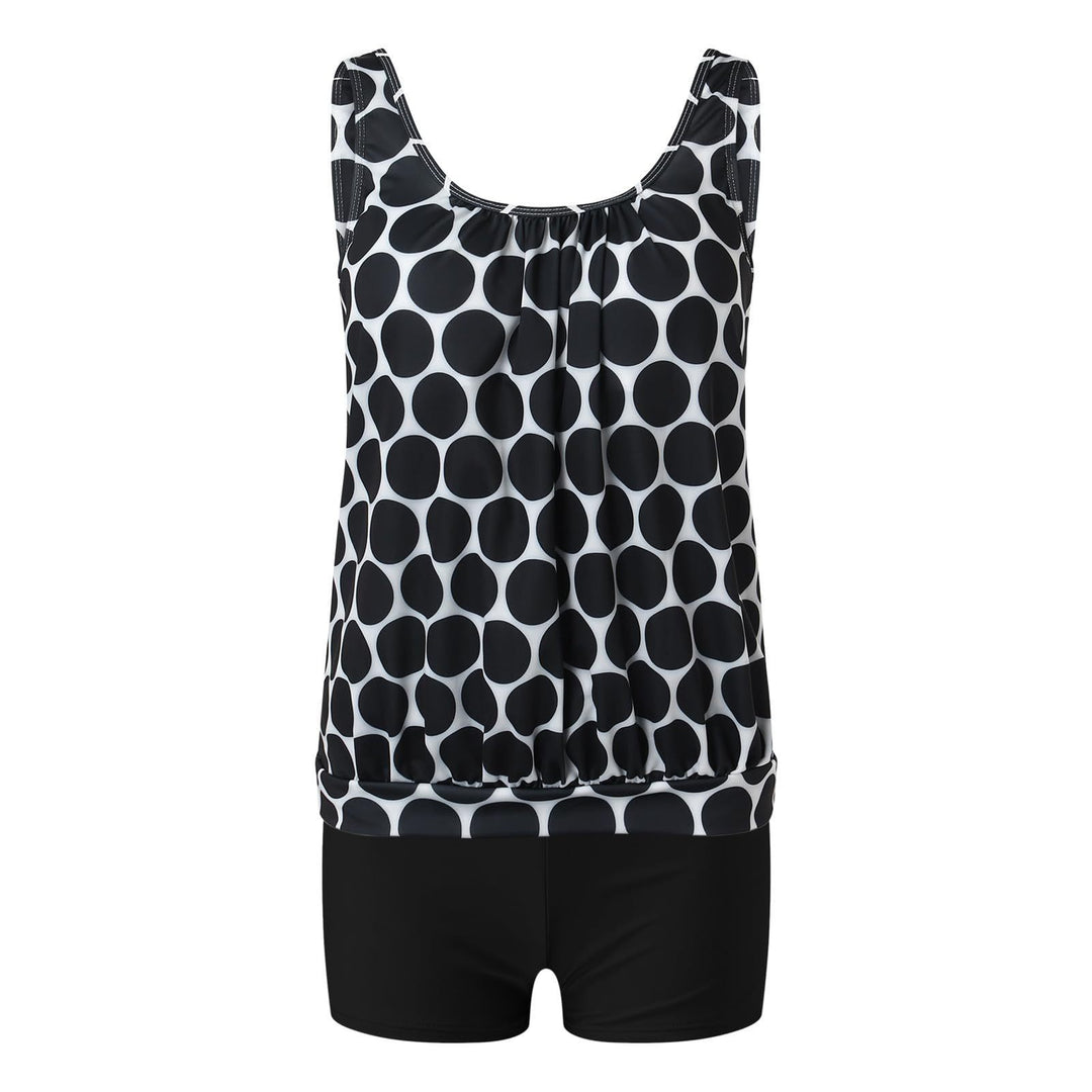 Damen eleganter Tankini mit modischem Muster Echo Archiv