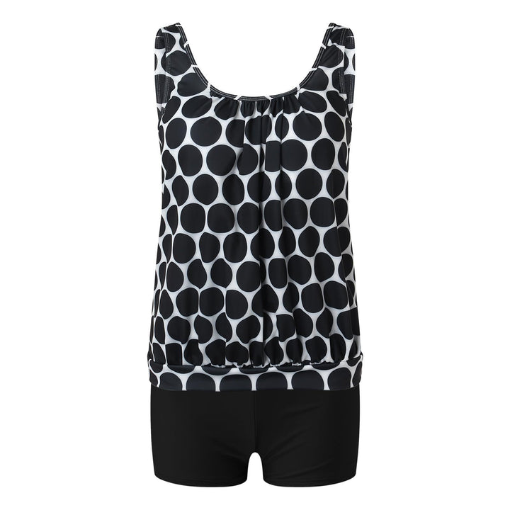 Damen eleganter Tankini mit modischem Muster Echo Archiv