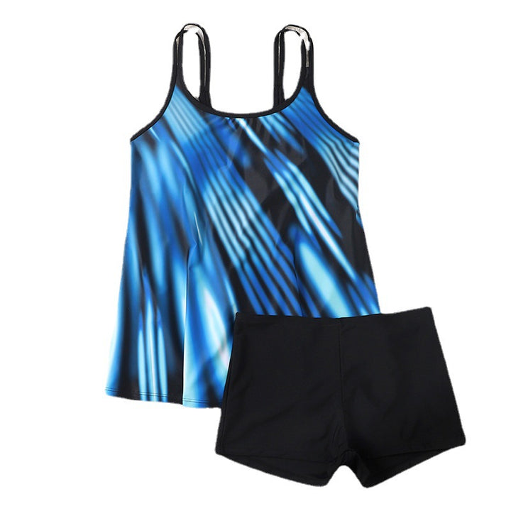 Damen Sportliches Schwimmanzug-Set Echo Archiv