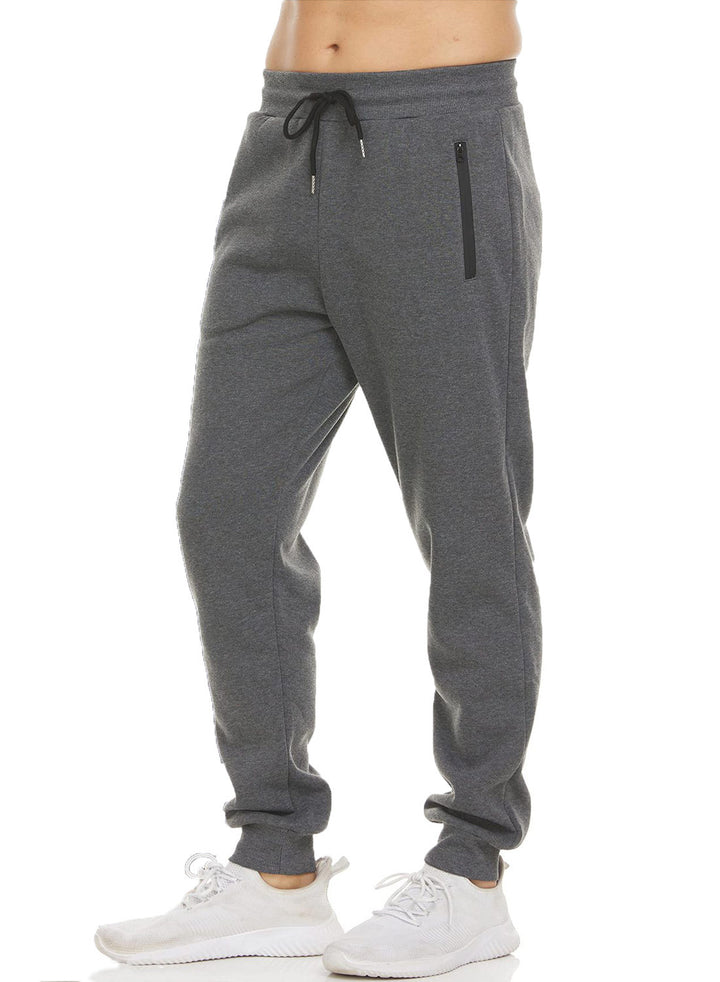 Damen nan taillierte Jogginghose mit seitlichen Reißverschlusstaschen, Kordelzug und schmalem Beinabschluss Echo Archiv