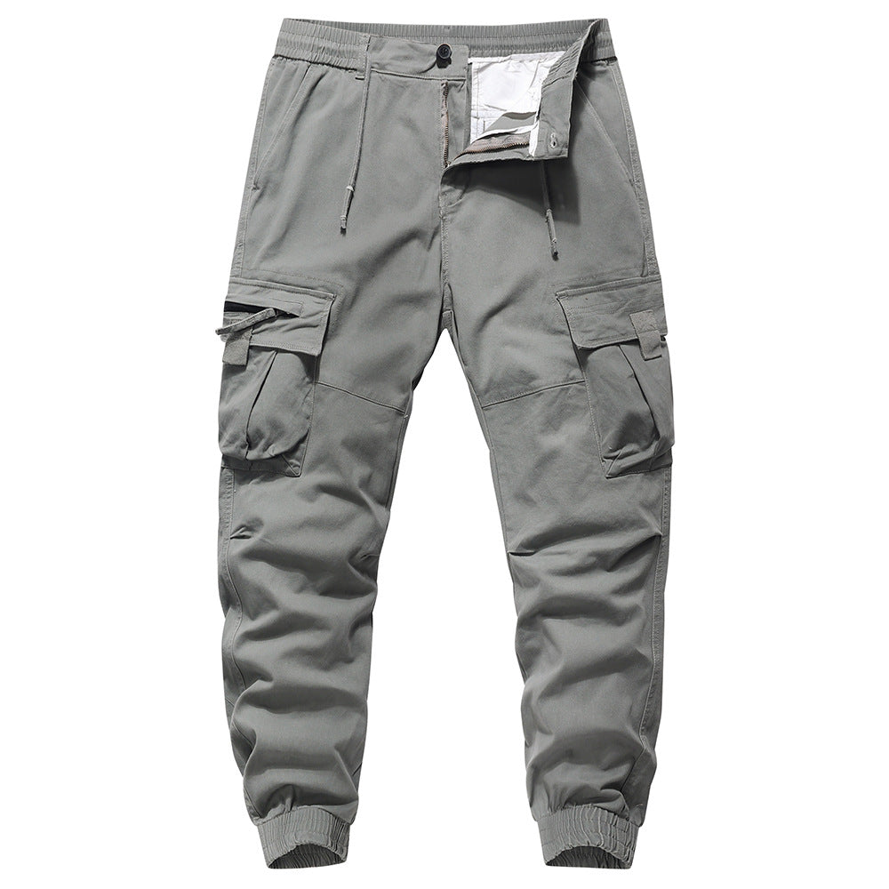Herren multifunktionale Cargohose mit elastischem Bund und praktischen Seitentaschen Echoarchiv