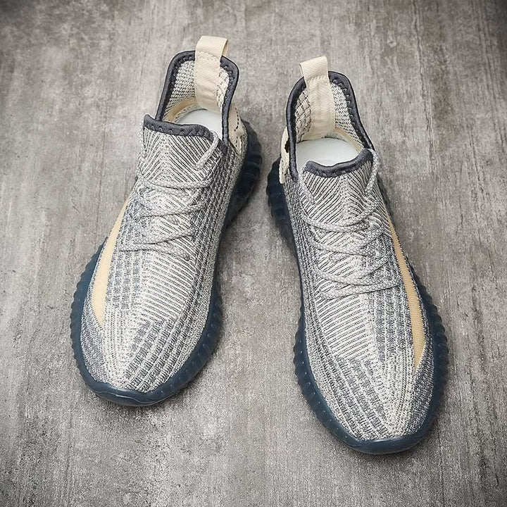 Unisex Strick-Sneakers mit sockenähnlichem Schaft und profiliertem Gummiprofil – Norré