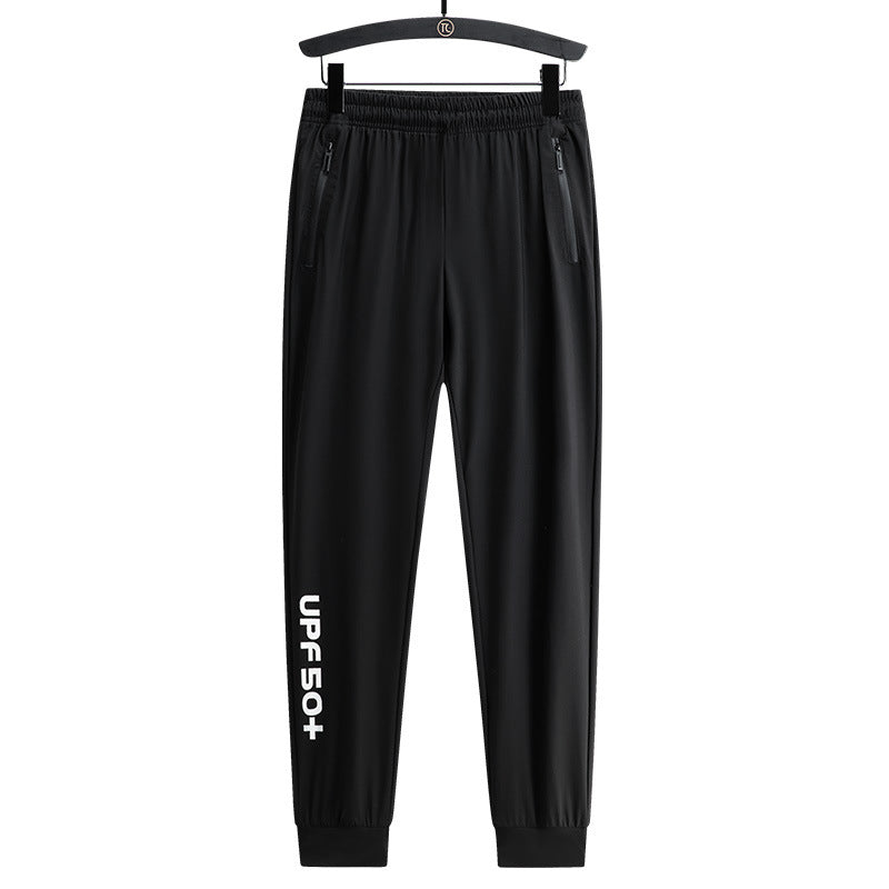 Herren Sportliche Trainingshose mit elastischem Bund und Reißverschlusstaschen Echo Archiv 1788242094