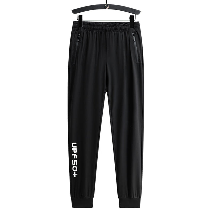 Herren Sportliche Trainingshose mit elastischem Bund und Reißverschlusstaschen Echo Archiv 1788242094