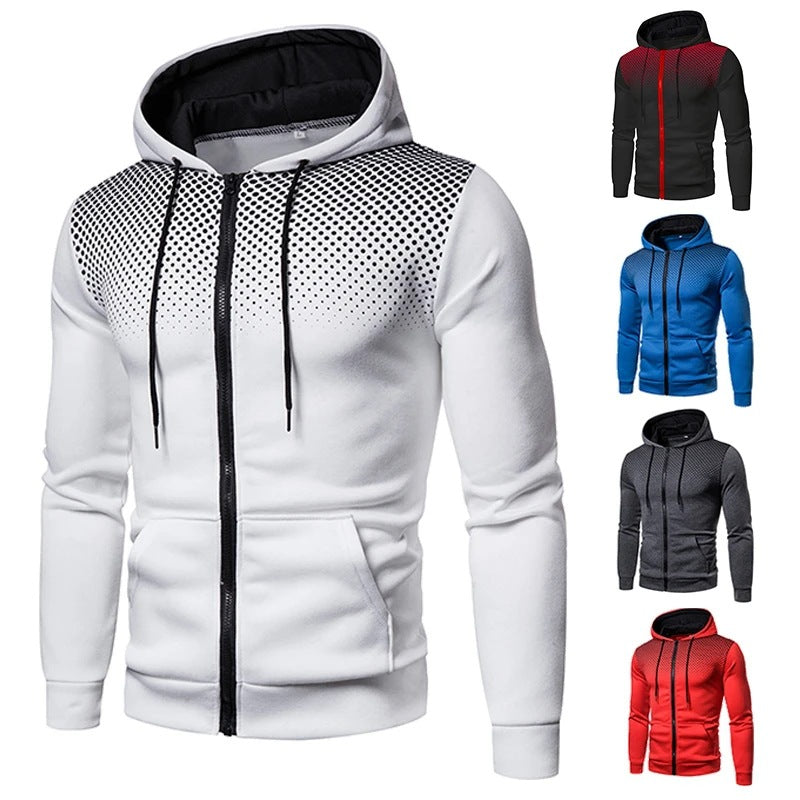 Herren Sportliche Kapuzenjacke Echoarchiv