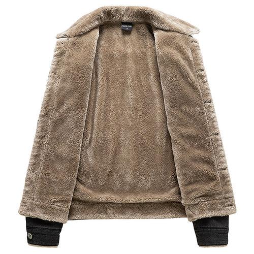 Herren Denimjacke mit Fleece-Futter Echo Archiv