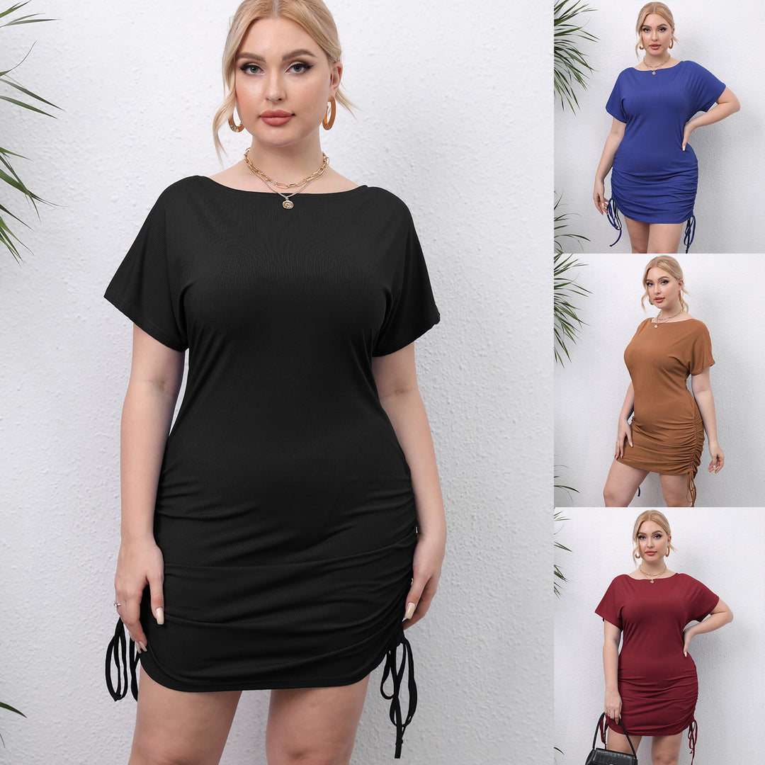 Damen figurbetontes Minikleid mit verstellbaren Seiten Echo Archiv