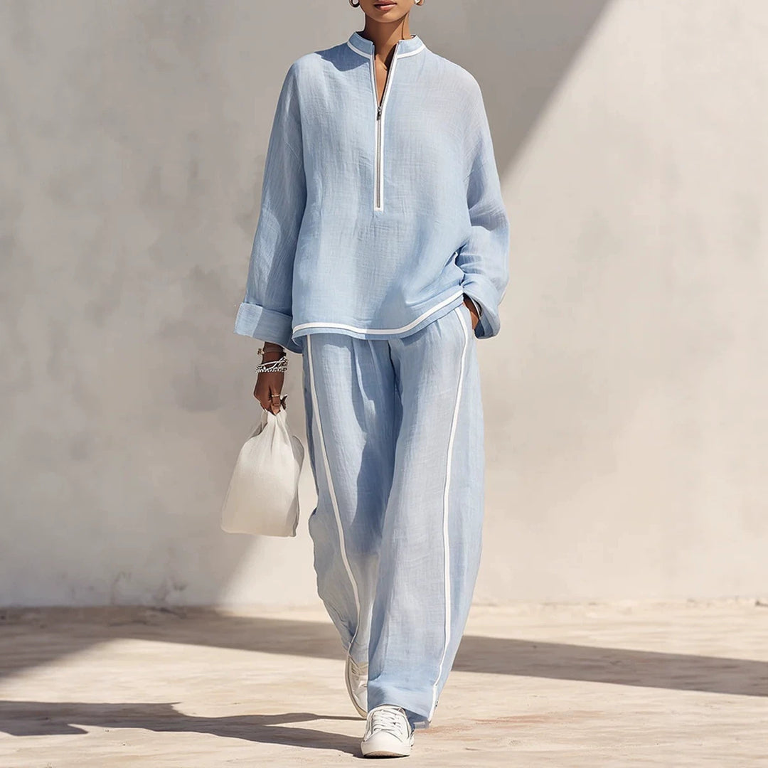 Damen Luftiges und elegantes Pyjama-Set Echo Archiv