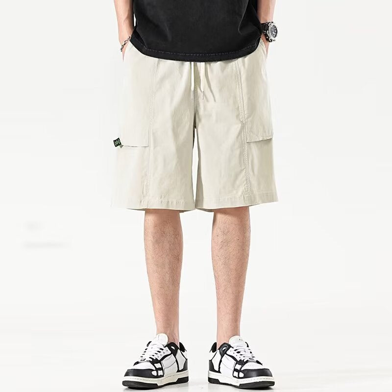 Herren Cargo-Shorts mit vielseitigen Taschen und elastischem Bund Echoarchiv