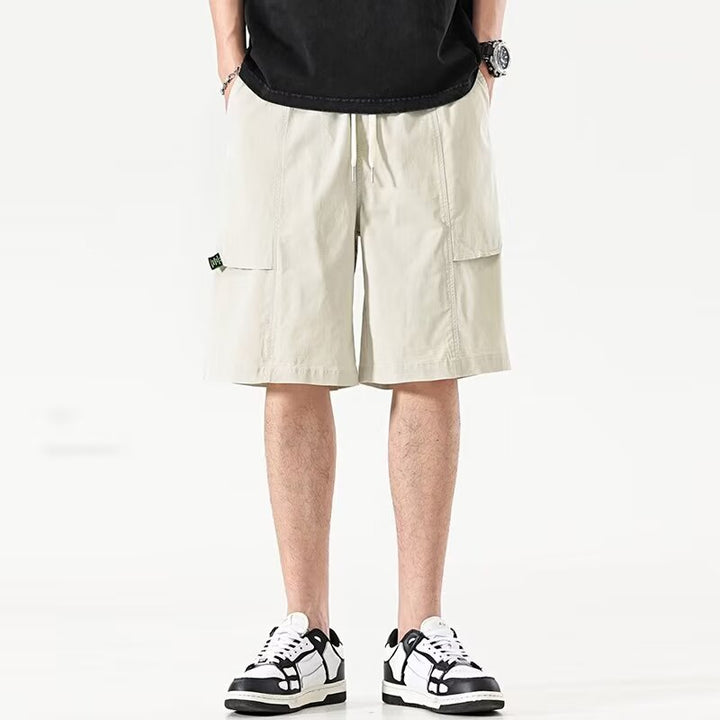 Herren Cargo-Shorts mit vielseitigen Taschen und elastischem Bund Echoarchiv