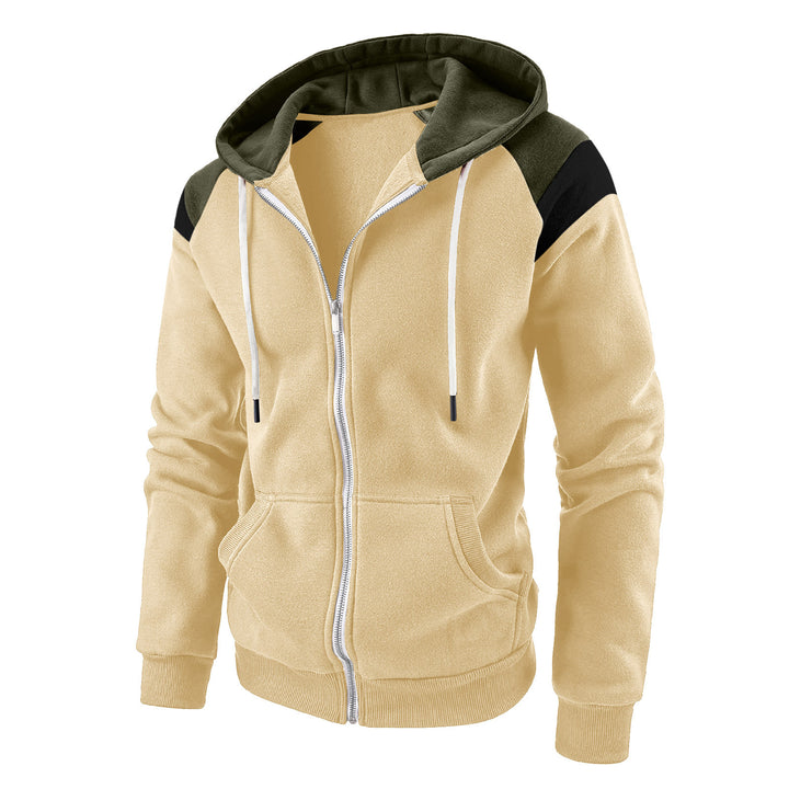 Herren sportlicher Kapuzenzipper Echoarchiv