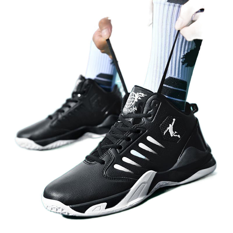 Herren Performance-Basketballschuhe mit gepolsterter Knöchelmanschette und griffiger Courtsohle Echoarchiv