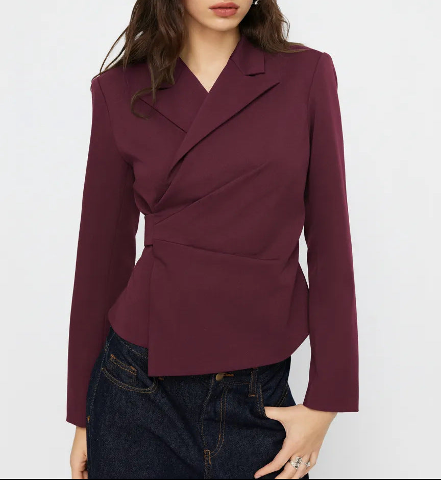 Damen Eleganter Tailored Blazer Echo Archiv