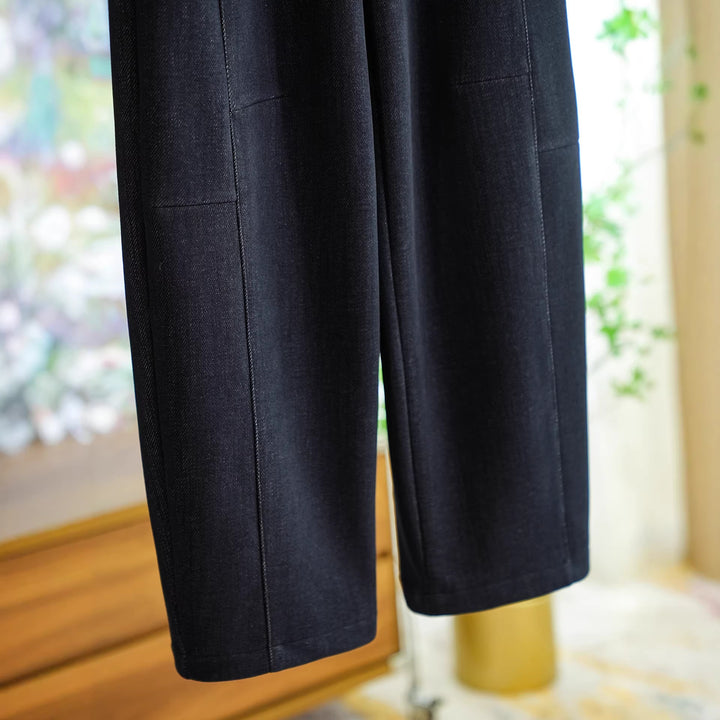 Damen Bequeme und modische Hose mit Gürtel Echoarchiv