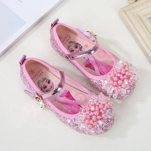Mädchen Ballerina Schuhe mit funkelnden Perlenapplikationen Echo Archiv