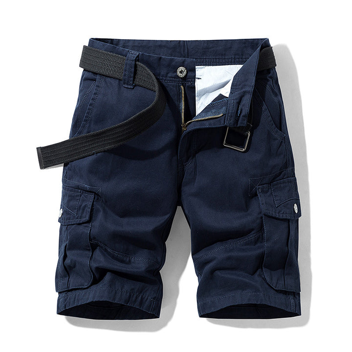 Herren Cargo-Shorts mit multifunktionalen Taschen und verstellbarem Bund Echoarchiv