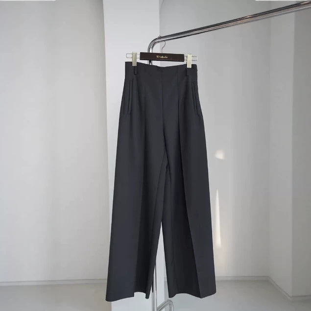 Damen Elegante und weite Stoffhose Echoarchiv