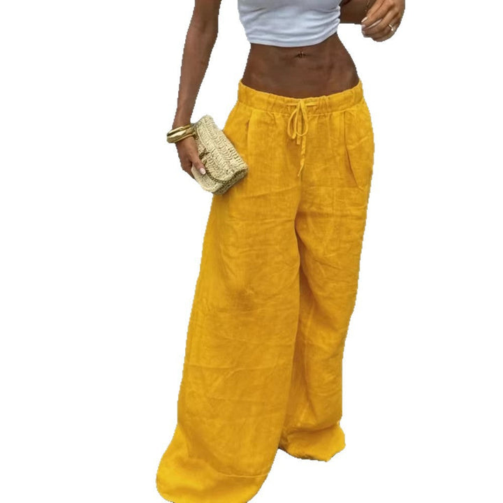 Damen weite Leinenhose Echoarchiv