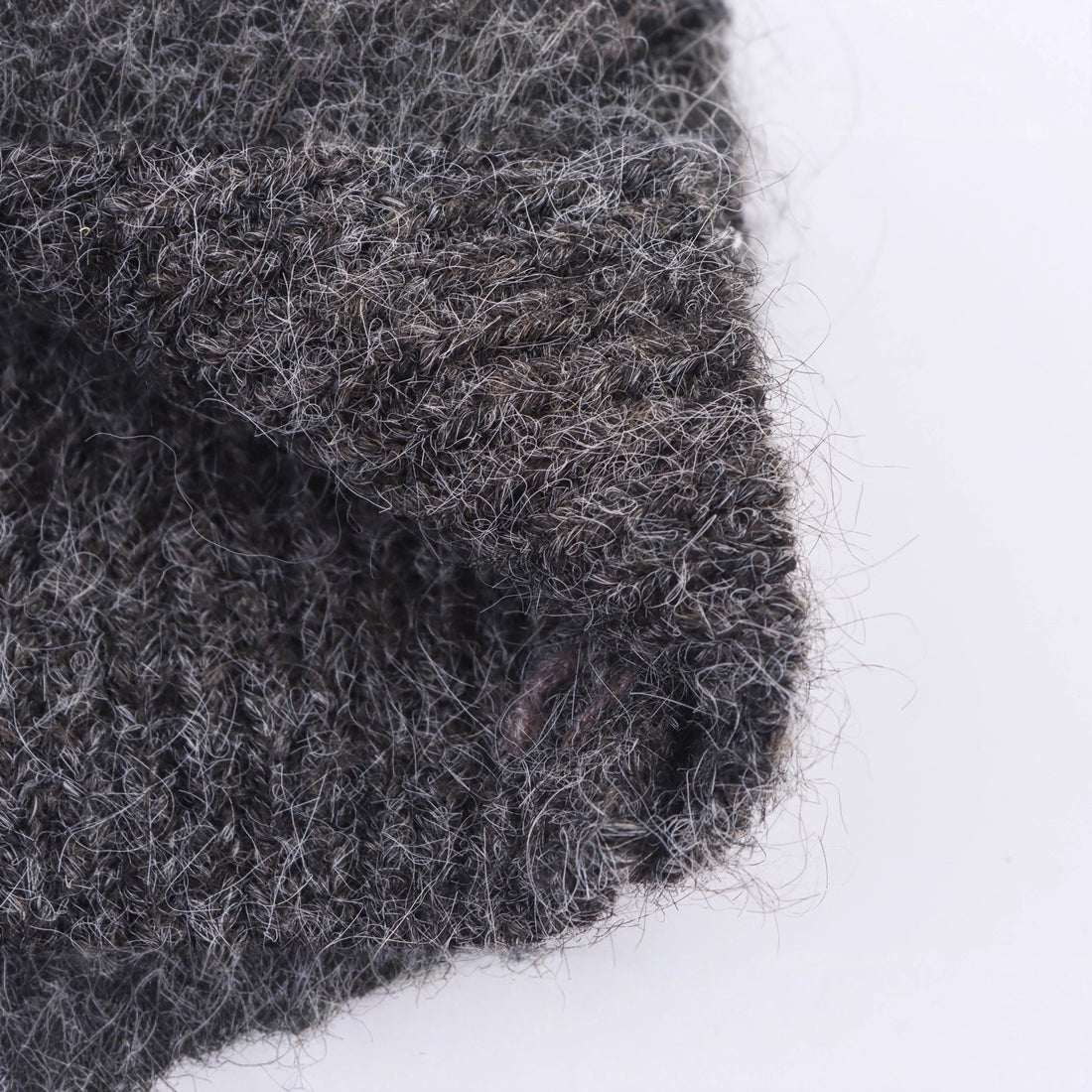 Damen Ärmellose Mohairoptik Strickweste mit V-Ausschnitt und Zierpailletten Echoarchiv