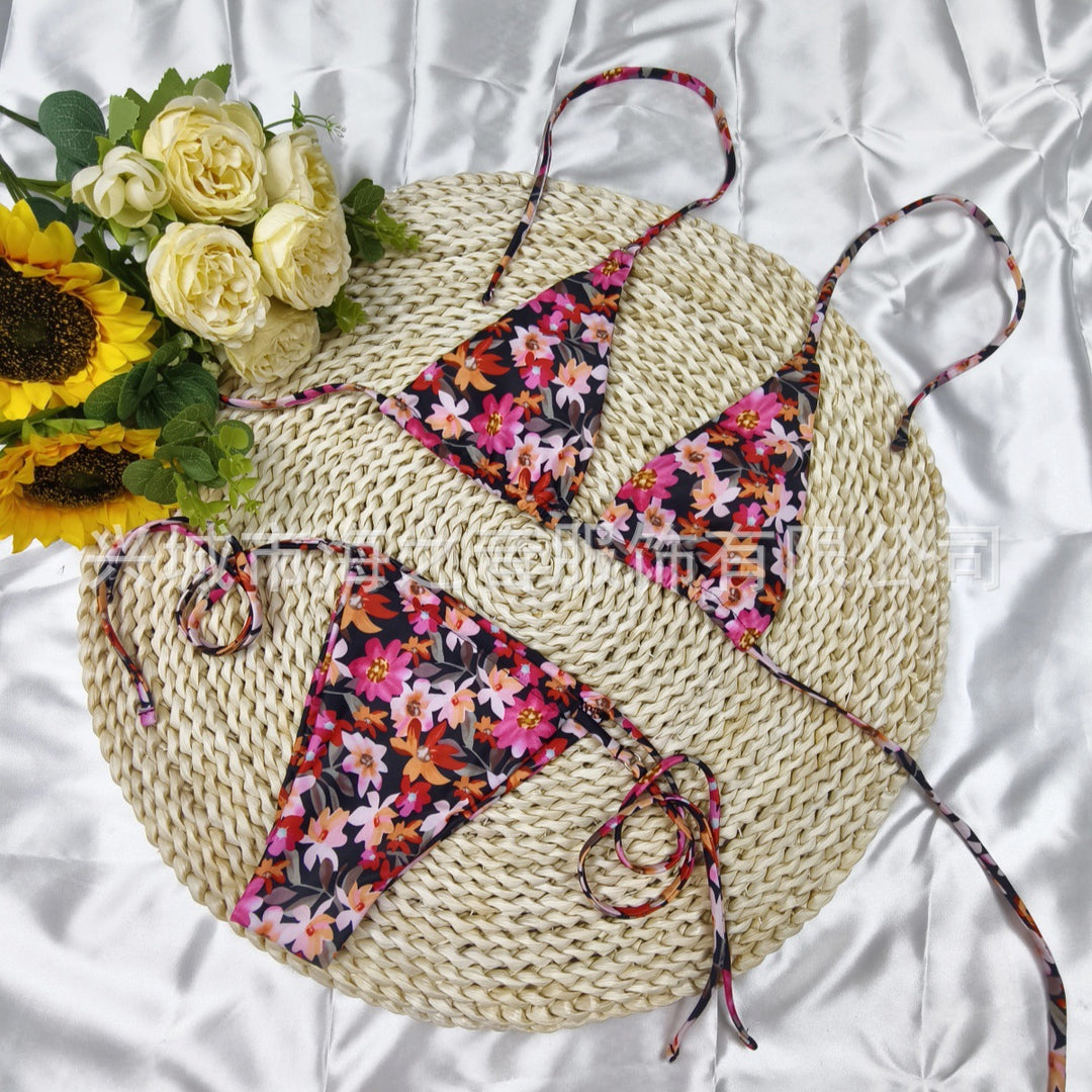 Damen Triangel-Bikini mit verspieltem Punkten-Design Echo Archiv