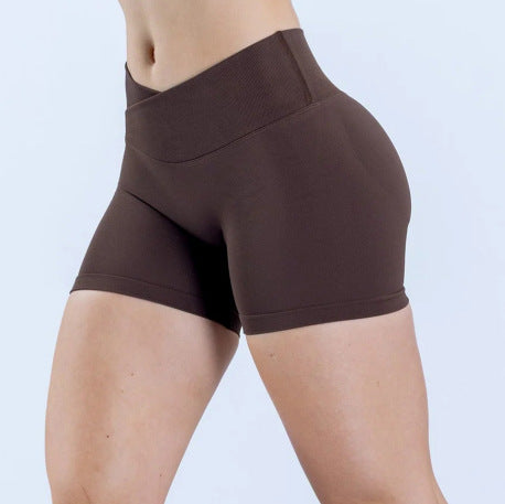 Damen Sportliche Shorts mit hohem Bund und figurformendem Schnitt Echo Archiv