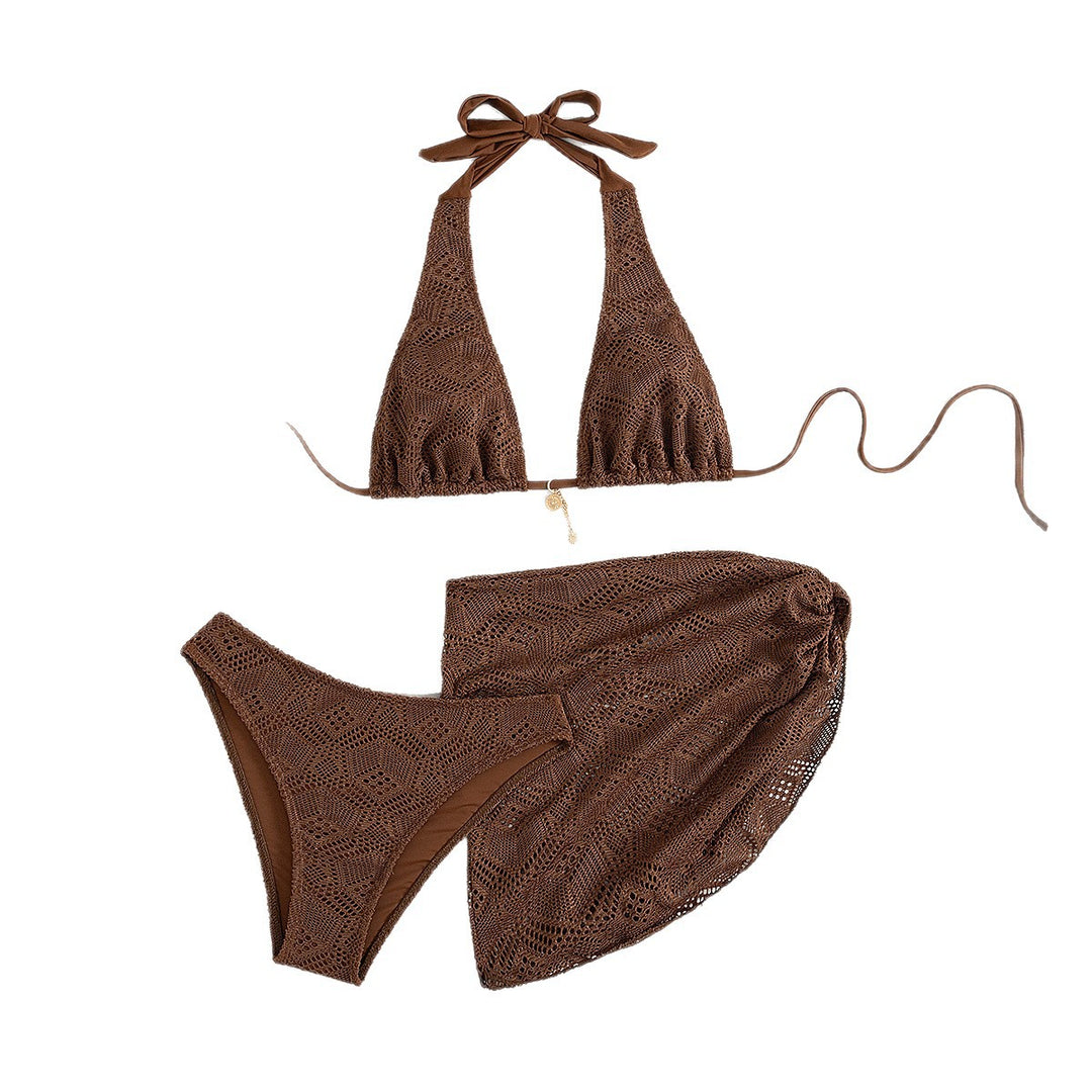 Damen Häkel-Bikini-Set mit schickem Rock Echo Archiv