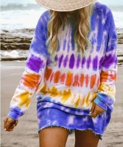 Damen Oversized Tunika-Wollkleid Echoarchiv