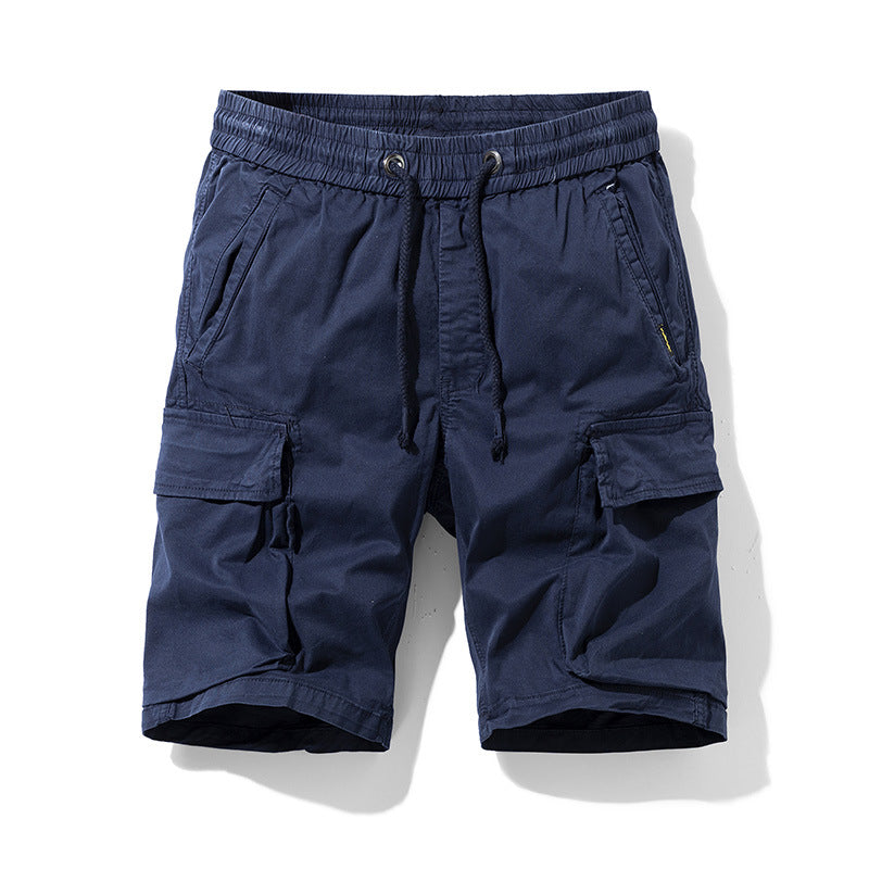 Herren Cargo-Shorts mit elastischem Bund und multifunktionalen Seitentaschen Echoarchiv
