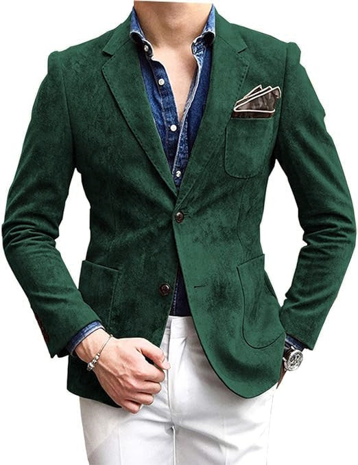 Herren Elegant strukturierter Blazer Echoarchiv
