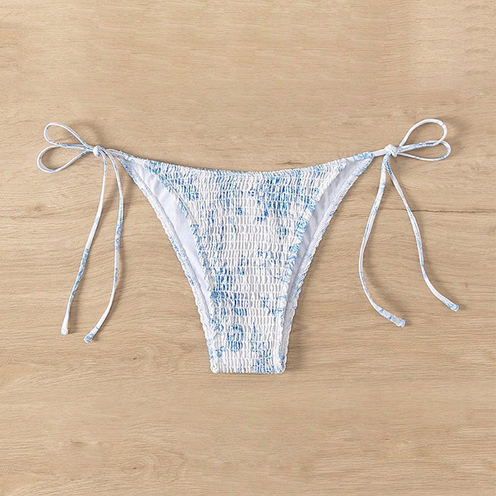 Damen Bikiniunterteil mit seitlichem Bindeband und schmeichelndem Schnitt Echo Archiv