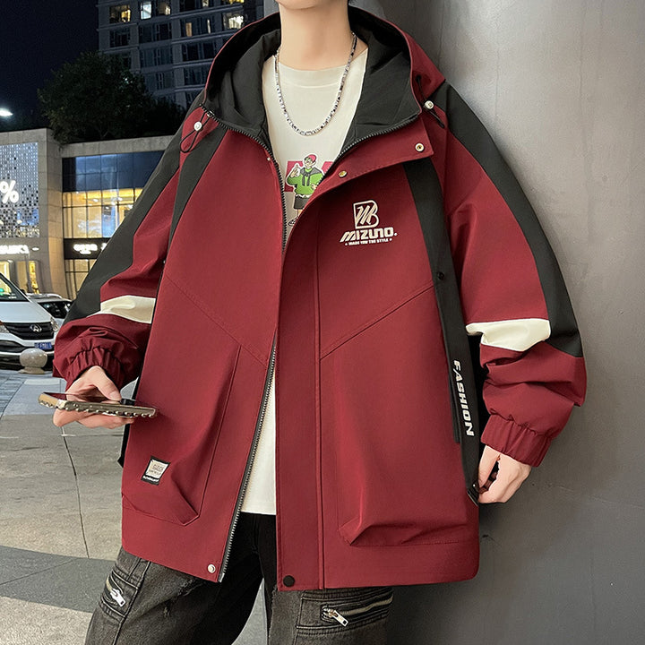 Herren modische Freizeitjacke mit winddichter Funktion Echoarchiv