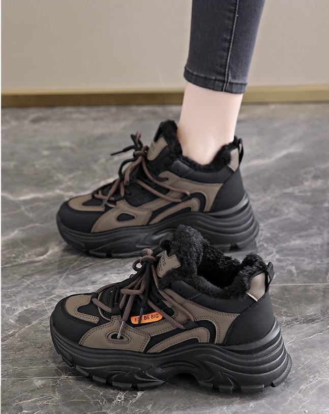 Damen Winterliche Sneaker mit warmem Futter und rutschfester Sohle Echo Archiv