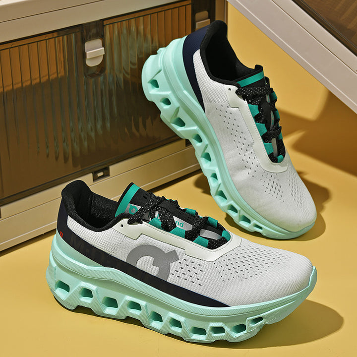 Unisex komfortable Performance-Laufschuhe mit extrahoher Dämpfung und belüftetem Mesh-Obermaterial – Tavélo