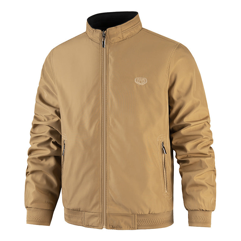 Herren Modische Übergangsjacke mit hohem Kragen und praktischen Seitentaschen Echo Archiv
