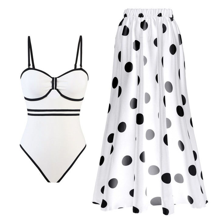 Damen Badeanzug mit elegantem Rock Echo Archiv