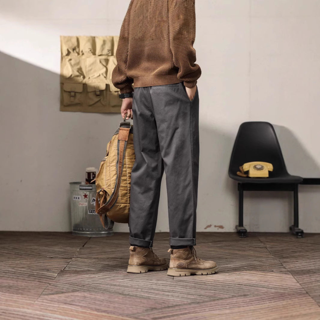 Herren Relaxed Fit Chino-Hose mit praktischen Taschen Echoarchiv
