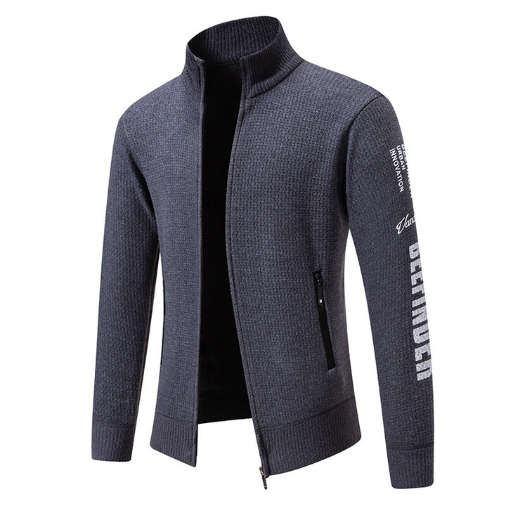 Herren Steppjacke mit hohem Kragen und praktischen Taschen Echoarchiv