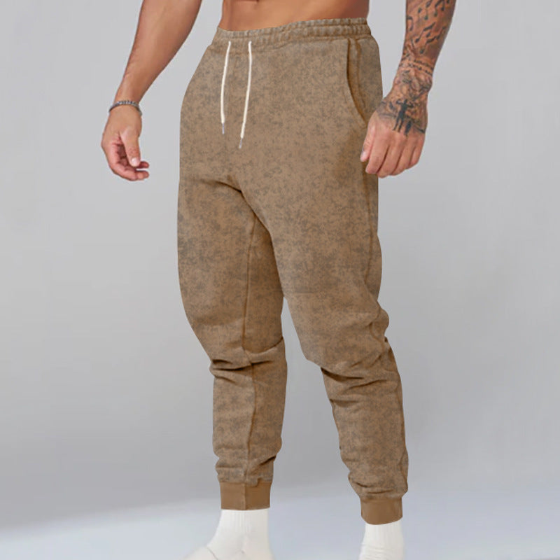 Herren bequeme Sweatpants mit elastischem Bund und sportlichem Style Echoarchiv