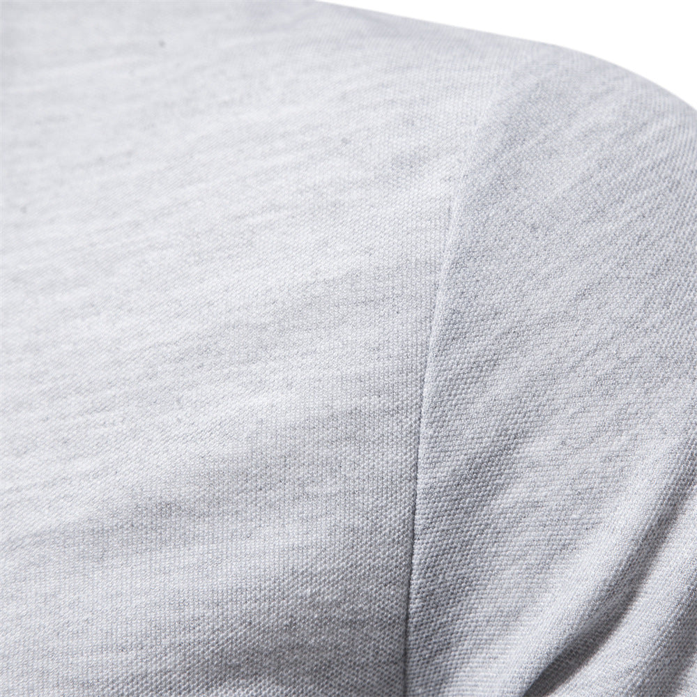 Herren Langarm Poloshirt mit modernem Kragen und atmungsaktiver Baumwollqualität Echoarchiv